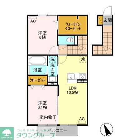 ピスタの物件間取画像